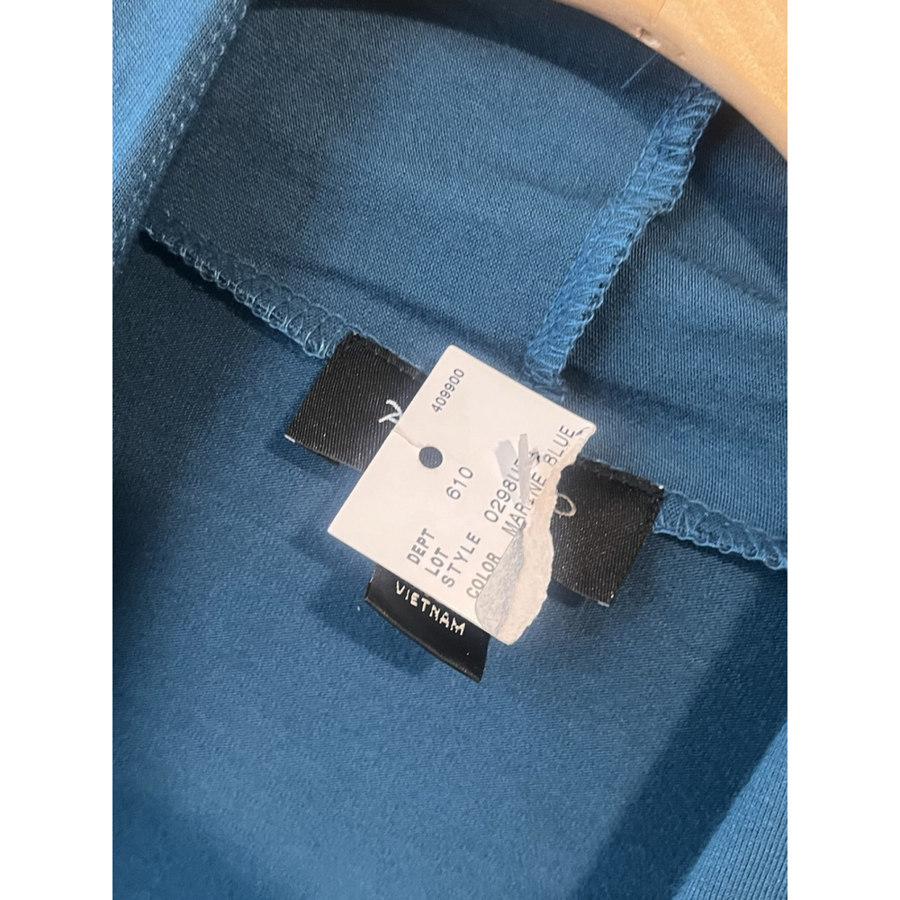 AB Studio Women's Cardigan Teal Extra Small Long Sleeve Duster - Picture 10 of 11